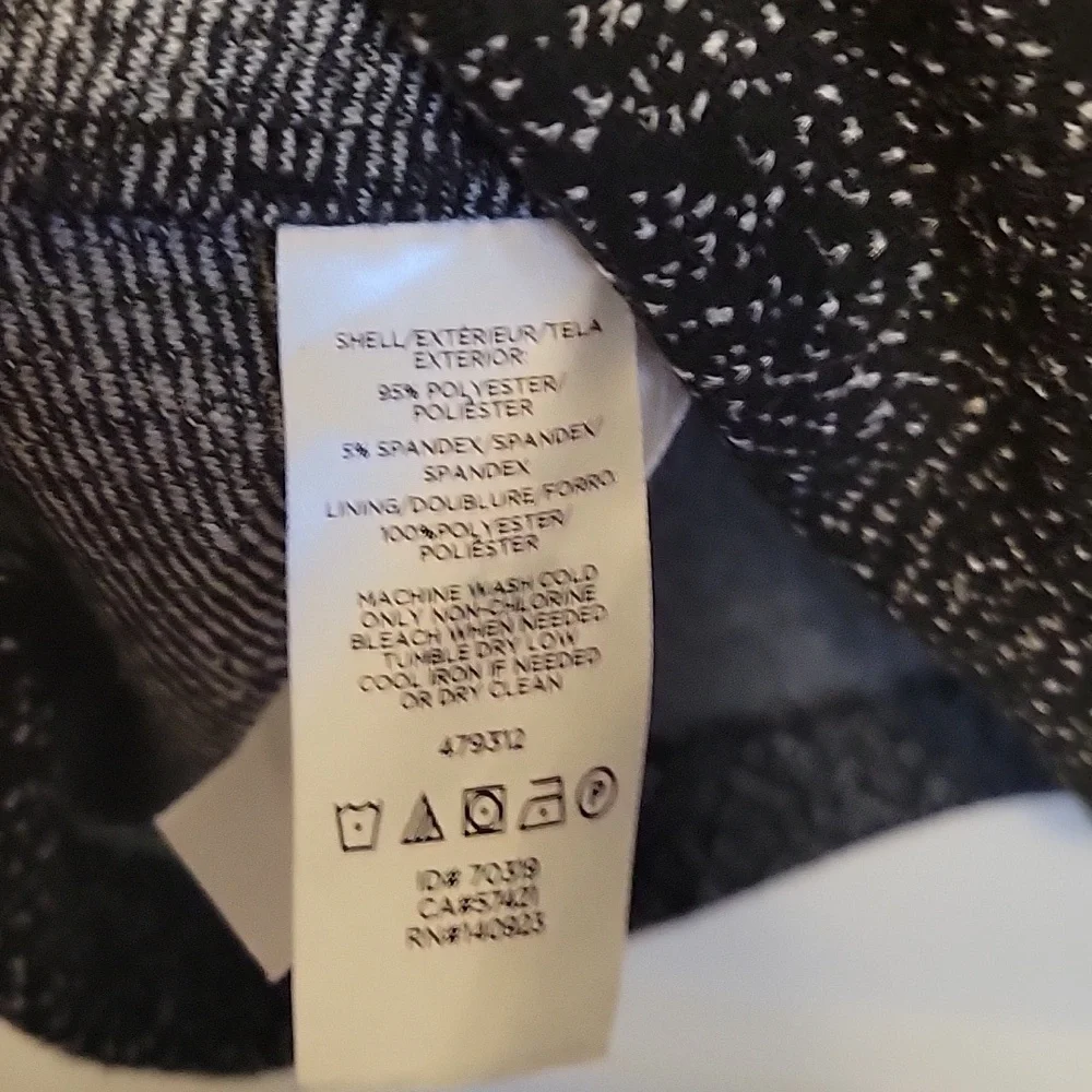 DARLING Black and White Knit Mini Dress from LOFT - Picture 4 of 5